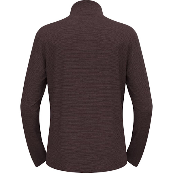 Odlo Roy Ml Fleece Med Halv Dragkedja Brun M Man