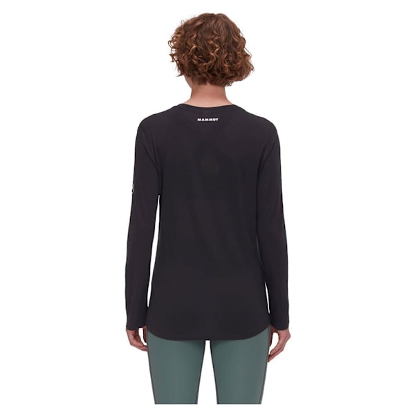 Mammut Tree Wool Fl T-shirt Med Lång ärm Svart S Kvinna