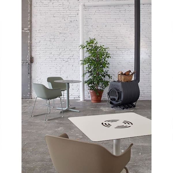 Resol Havebord Toledo Aire 70x70 Cm Gylden