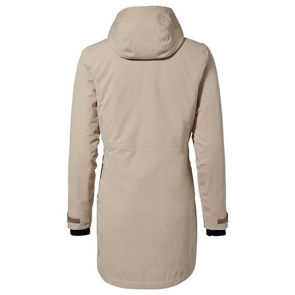 Vaude Skomer Wool Ii Parka Beige 46 Nainen
