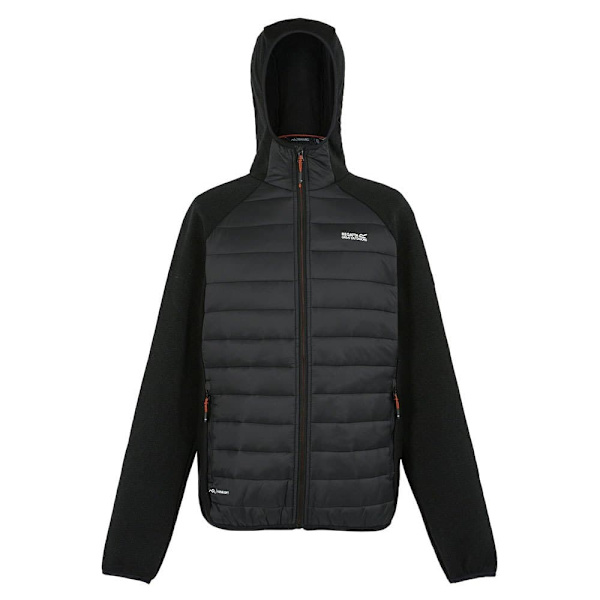 Regatta Newhill Hybrid Jakke Sort,Grå 2XL Mand