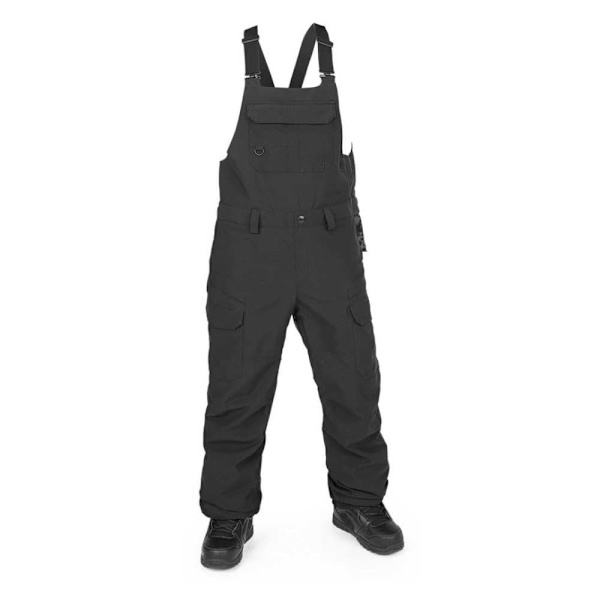 Volcom Creston 3d Stretch Bib Race Dragt Sort L Kvinde