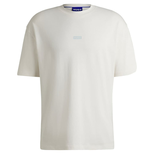 Hugo Nalono 01 T-shirt Med Korta ärmar Vit M Man