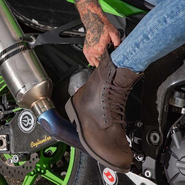 Stylmartin Motorcykel Stövlar District Wp Brun EU 42 Man