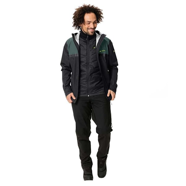 Vaude Bike Jakke All Year Moab 3in1 Rain Sort S Mand