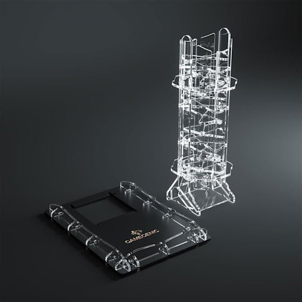 Gamegenic Brætspil Crystal Twister Premium Dice Tower Søvfarvet