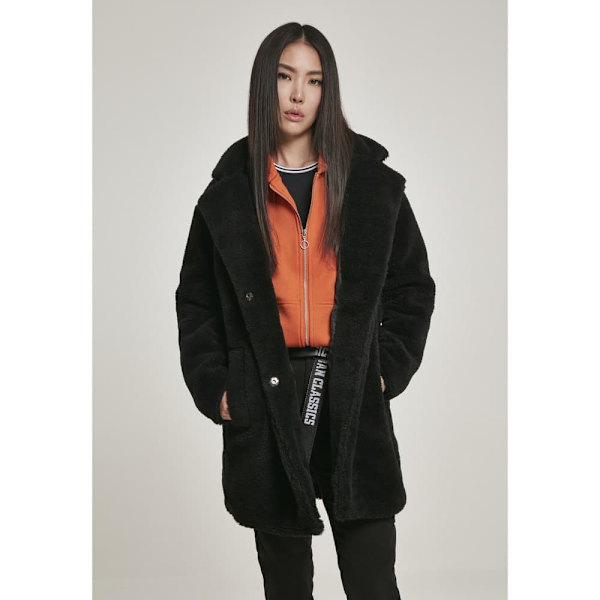 Urban Classics Overdimensioneret Parka Sherpa Sort M Kvinde