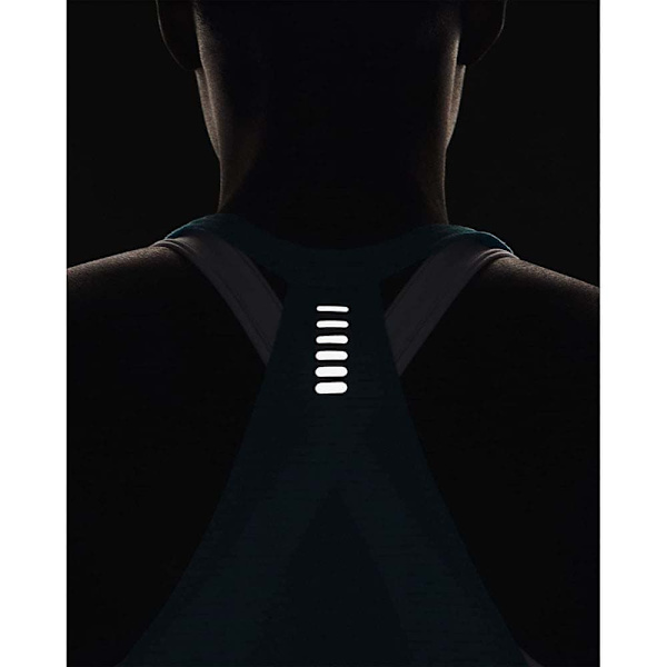 Under Armour Ärmlös T-shirt Streaker Blå XL Kvinna
