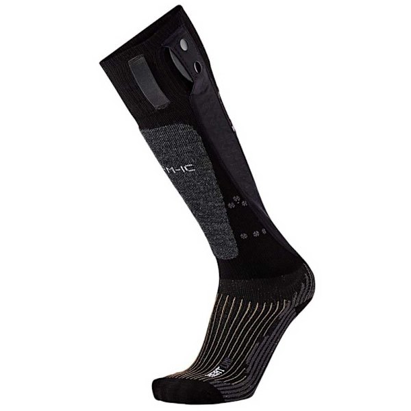 Therm-ic Uppvärmda Strumpor Powerheat Uni V2 Svart EU 39-41 Man
