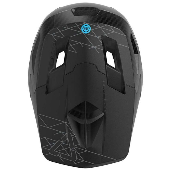 Leatt Mtb Hjelm Gravity 6.0 Carbon Sort M