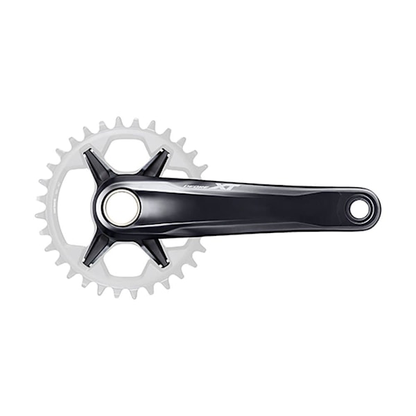 Shimano Vev Deore Xt M8130 12s Hollowtech Ii Svart 175 mm