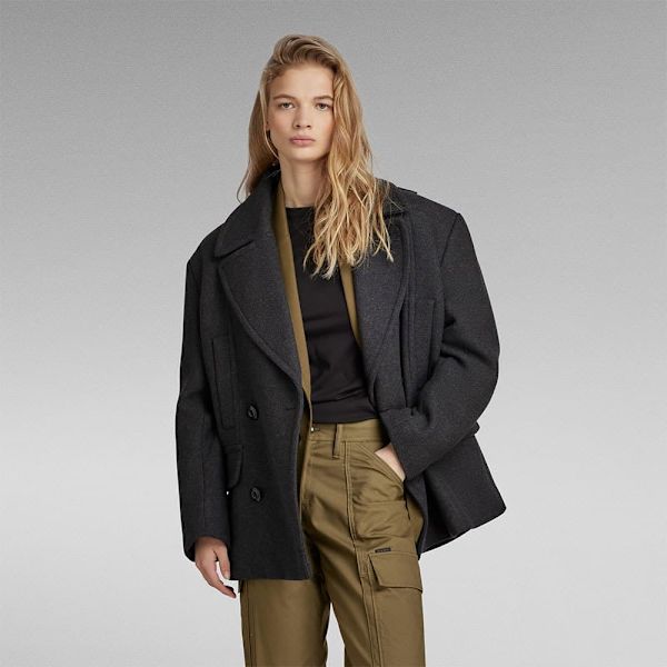 G-star Heavy Wool Bleiseri Harmaa XS Nainen