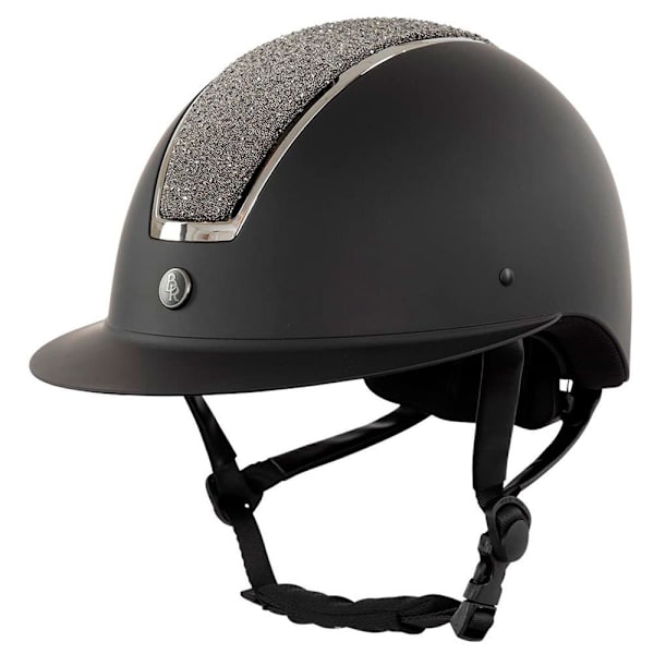 Br Hjelm Omega Glamourous Sort 52-54 cm