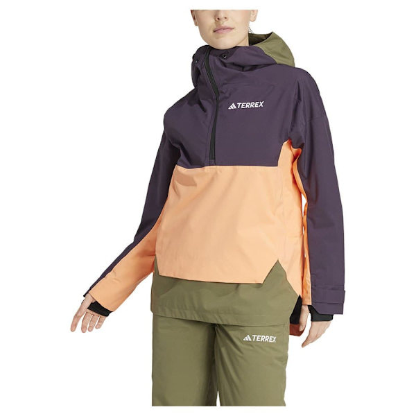 Adidas Terrex Xperior 2l Lined Rain.rdy Jacka Lila L Kvinna
