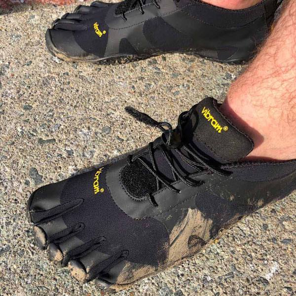 Vibram Fivefingers Trail Løbesko V Alpha Sort EU 40 Mand