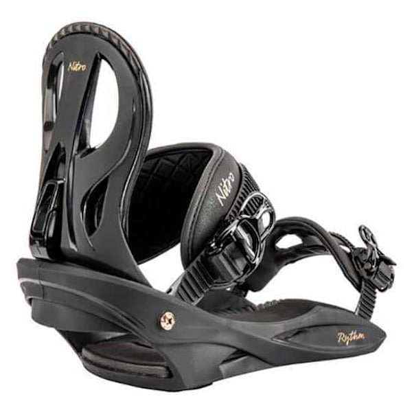 Nitro Kvinde Snowboard Bindinger Rythm Sort S