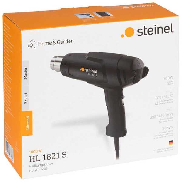 Steinel Varmluftpistol Hl 1821 S 1800w Sort One Size / EU Plug