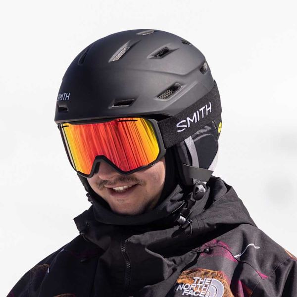 Smith Skidglasögon Blazer Svart Red Solx Mirror Antifog/CAT2