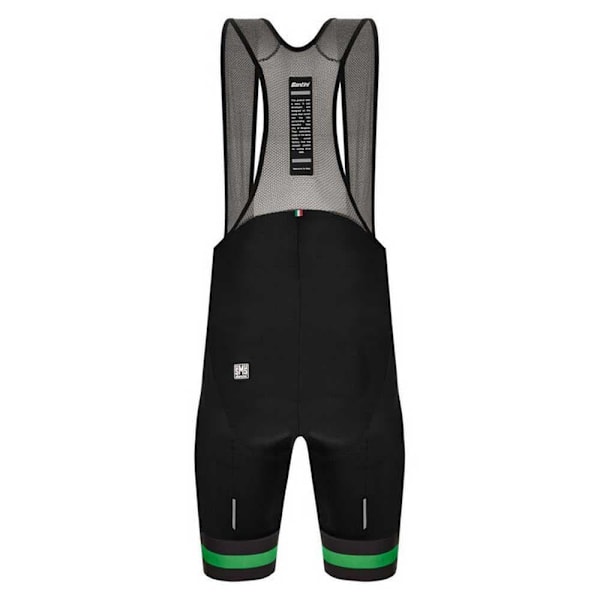 Santini Haklappshorts Karma Bengal Svart 2XL Man