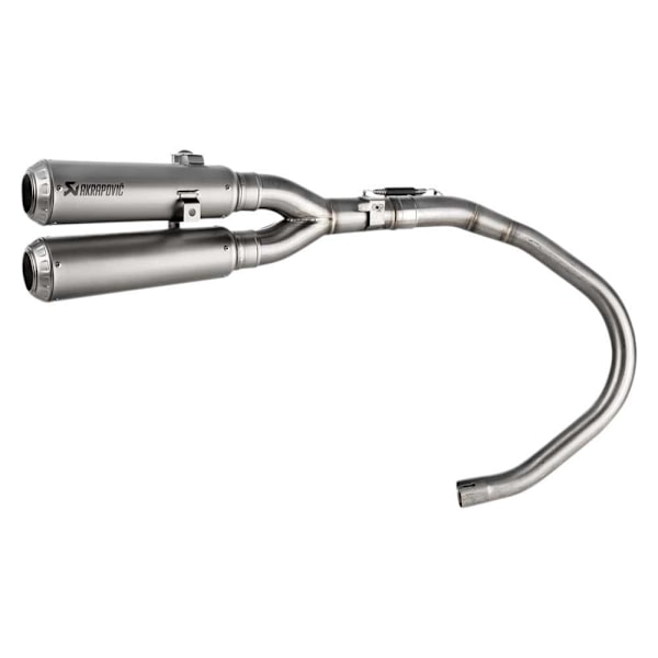 Akrapovic Titanium Slip On äänenvaimennin Honda Monkey 125 19-22 Ref:s-h125so5-fft Hopeinen