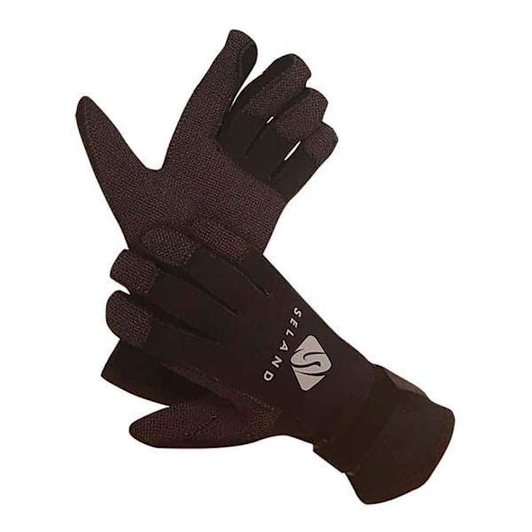 Seland Neoprenhandskar Agukev 3 Mm Svart XL