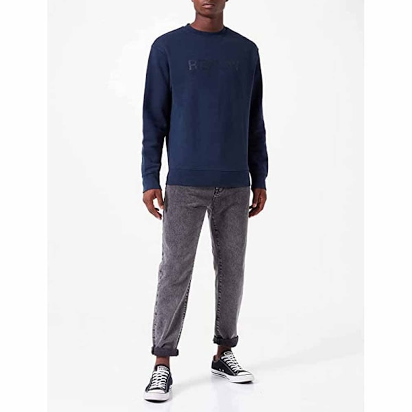 Replay Sweatshirt M6266 .000.23040p Blå L Mand