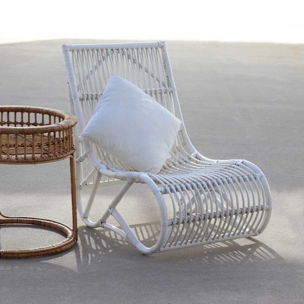 Chillvert Solstol I Rotting Parma 61x94x85cm Vit