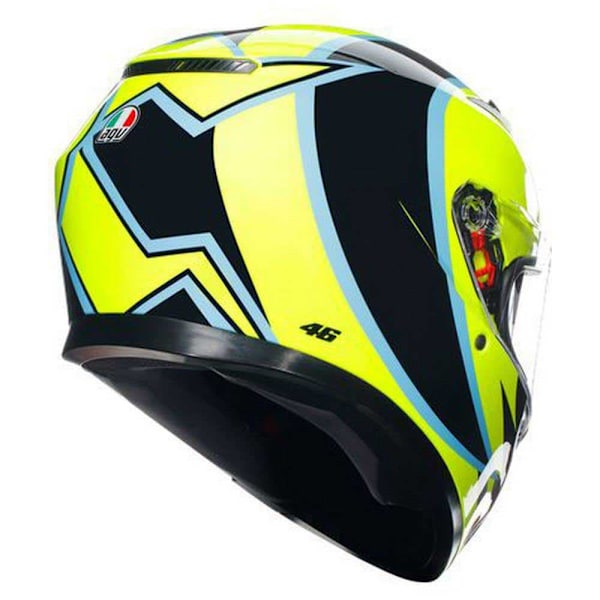 Agv Fuld Ansigtshjelm K3 E2206 Mplk Gul S