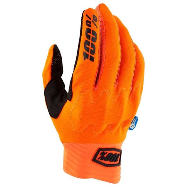 100percent Långa Handskar Cognito Smart Shock Orange XL Man