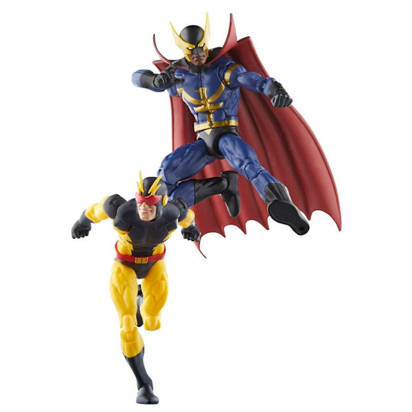Hasbro Hahmo Marvel Legends Series Nighthawk And Blur Keltainen