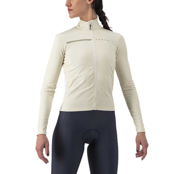 Castelli Langærmet Trøje Sinergia 2 Beige XL Kvinde