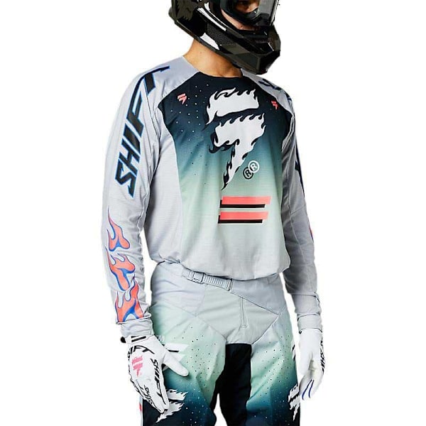 Fox Racing Mx Black Label Lean Långärmad Trikå Flerfärgad L Man