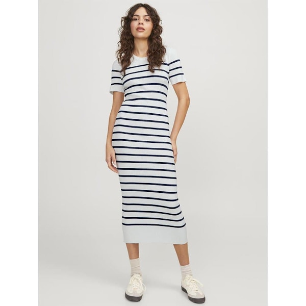 Jack & Jones Ellie Jjxx Långärmad Midiklänning Flerfärgad M Kvinna