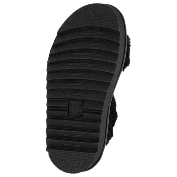 Dr Martens Francis Fluffy Hydro Sandaler Svart EU 40 Kvinna