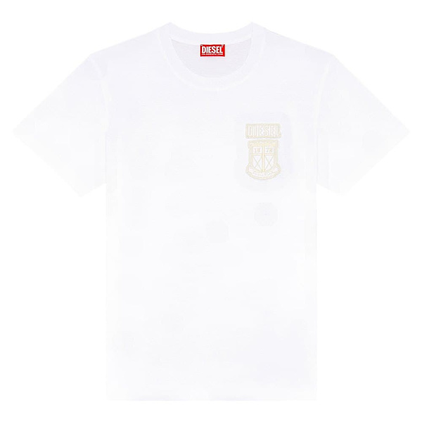 Diesel Kortærmet T-shirt Diegor K67 Hvid 2XL Mand