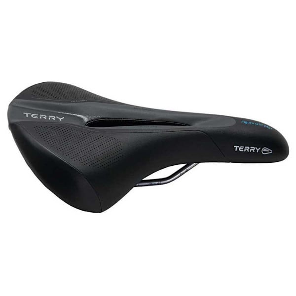 Terry Fisio Sadel Figura Gtc Gel Max Sort 176 mm
