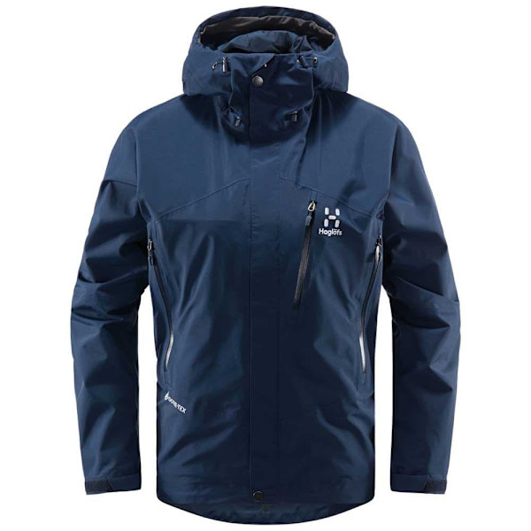 Haglofs Jacka Astral Goretex Blå XS Kvinna