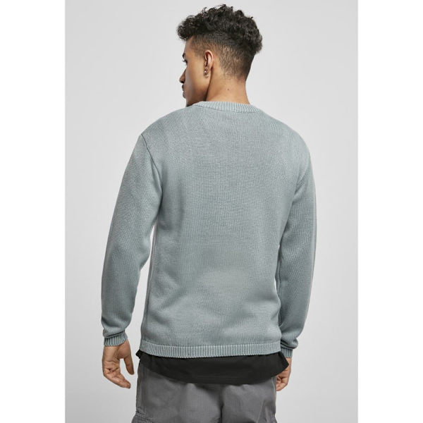 Urban Classics Sweater Washed Blå S Mand