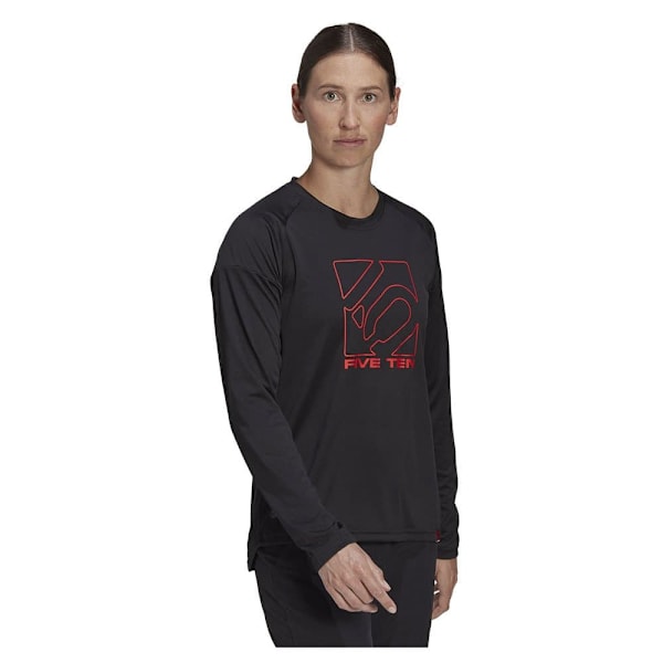 Five Ten Hg1299 T-shirt Med Lång ärm Svart L Kvinna