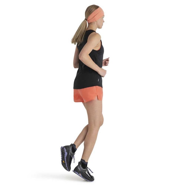 Icebreaker Ærmeløs T-shirt Merino 125 Cool-lite Sphere Iii Tank Sort M Kvinde