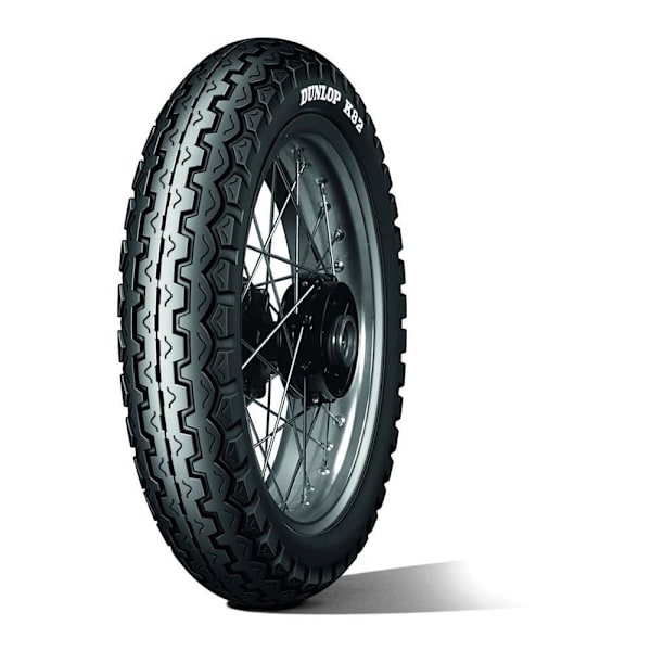 Dunlop K82 52s Tt Specialfremstillet Dæk Sort 90 / 90 / R18
