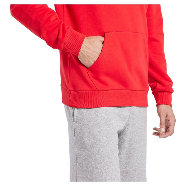 Reebok Luvtröja Identity French Terry Logo Röd L Man