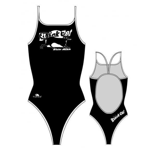 Turbo Badedragt Cat 2012 Sort 3XL Kvinde