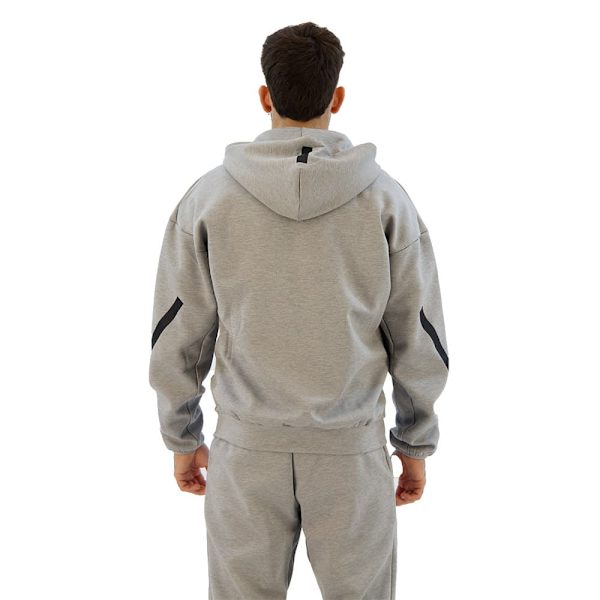 Adidas New Z.n.e Sweatshirt Med Dragkedja Grå S / Regular Man