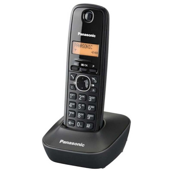 Panasonic Trådløs Fastnettelefon Dect Sort Sort
