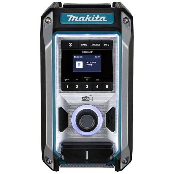 Makita Jobsite Radio Dmr 115 Blå,Sort,Søvfarvet