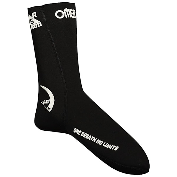 Omer Sokker 140° Durable 5 Mm Sort EU 38-39