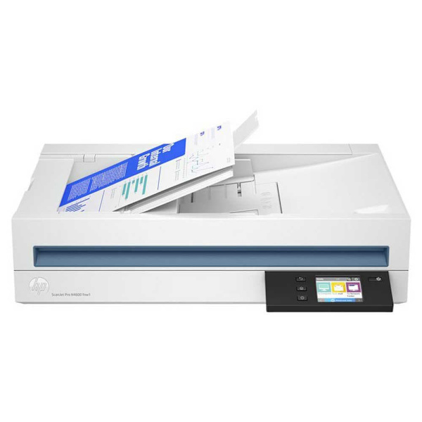 Hp Scanner Scanjet Pro N4600 Fnw1 Hvid One Size / EU Plug