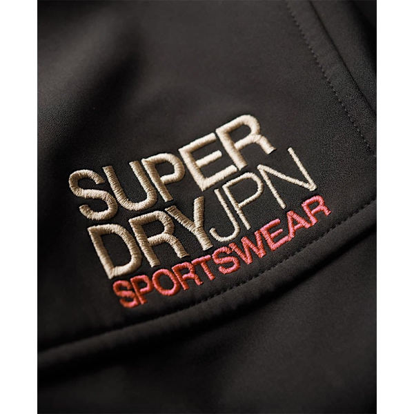 Superdry Soft Shell Trekker Jacka Svart S Kvinna
