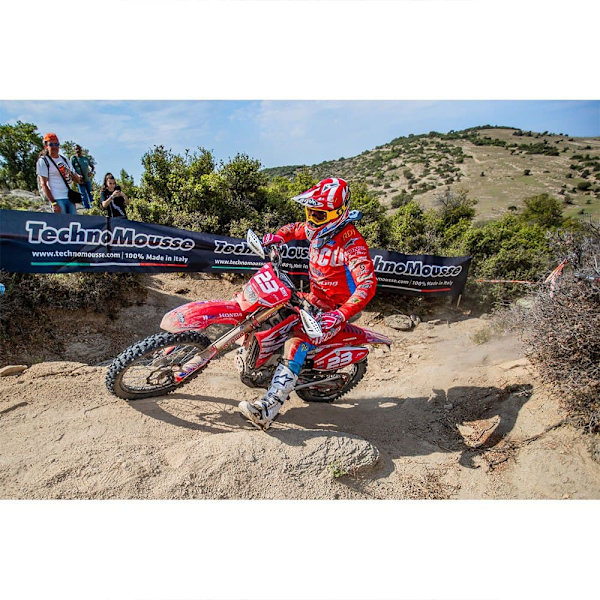 Technomousse Edessä Pistosvaahto Enduro Hopeinen 80 / 100 / R21